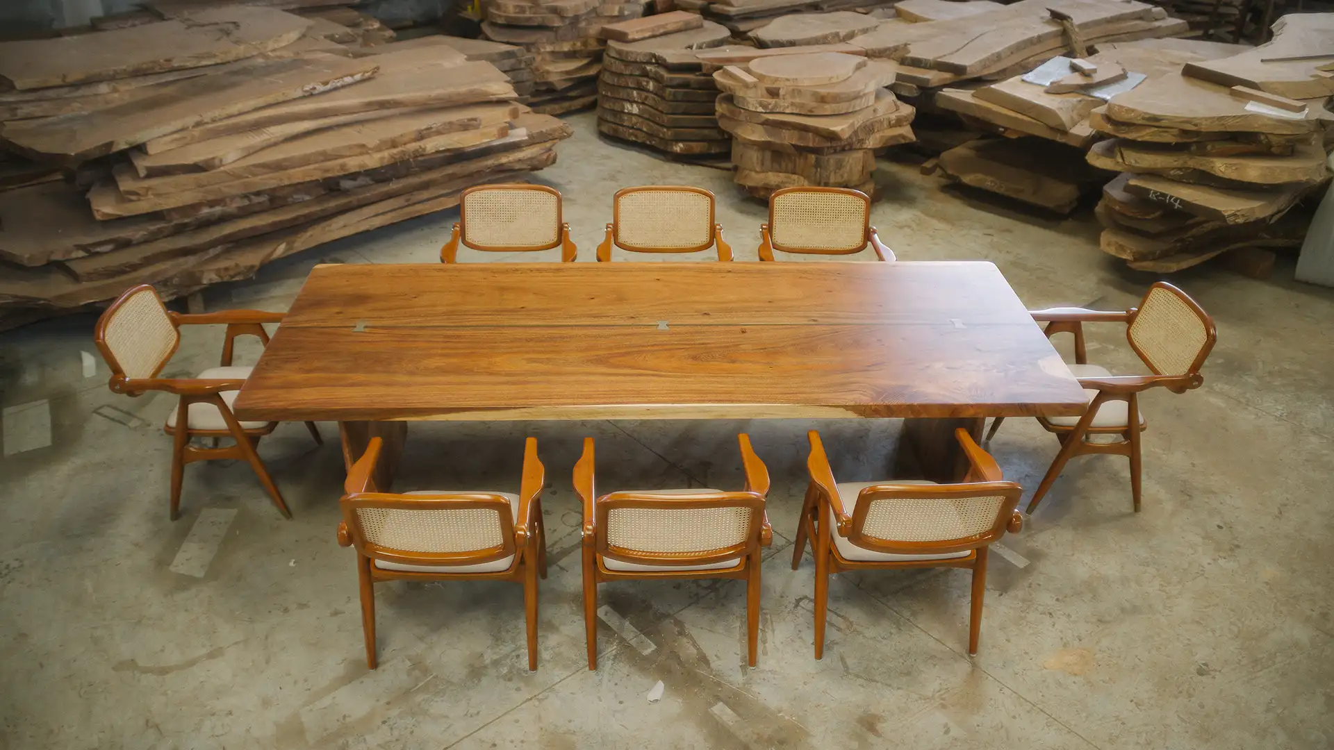 Luxurious furniture vignette